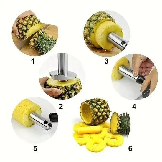 PINEAPPLE CORER & SLICER